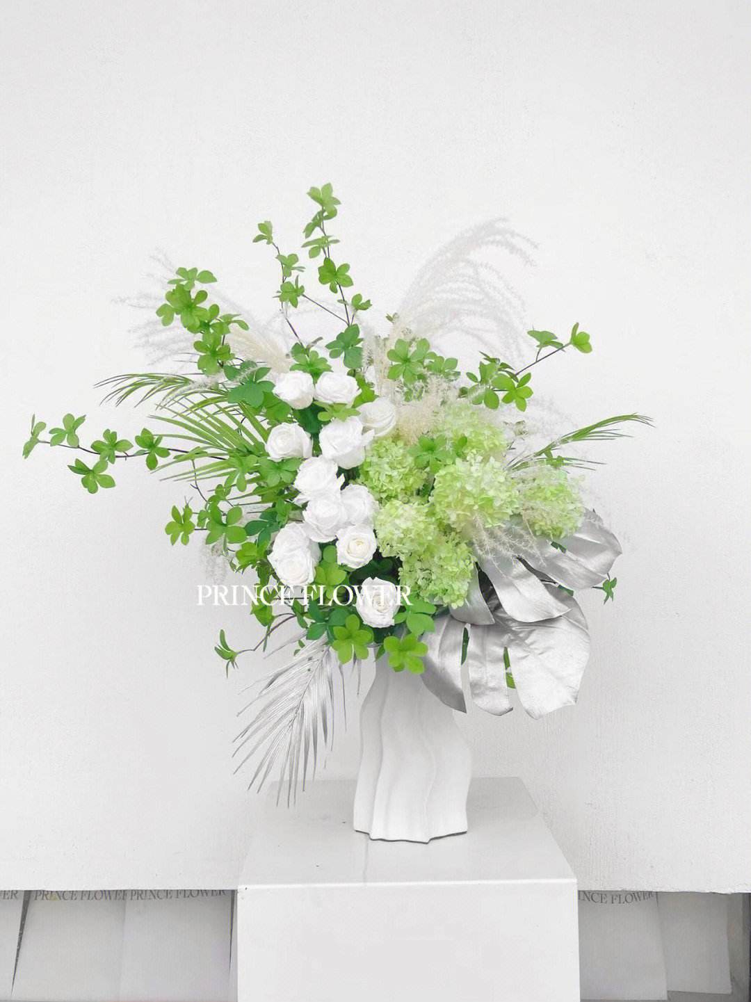 四季系列設(shè)計(jì)款造型前臺花春與焦炭